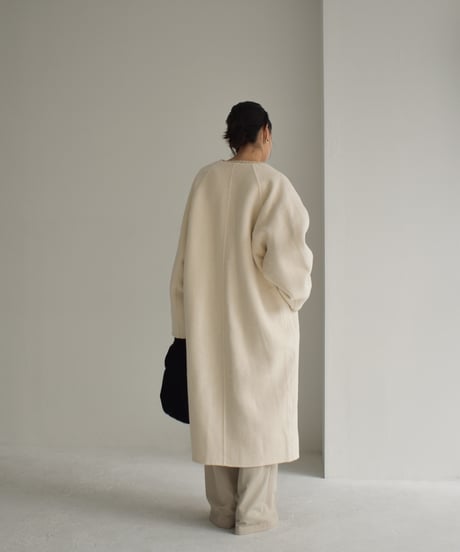 Nocollar Wool Coat c1911-40