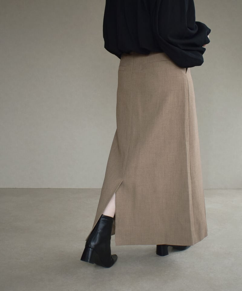 Straight Long Skirt | cizatto