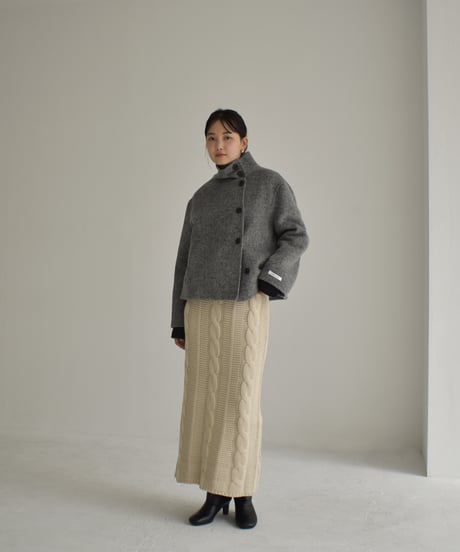 Wool Stand Collar Short Coat ⅽ1911-38