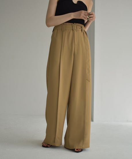 Belt Semiwide Pants【セットアップ着用可能】 bo2000-88