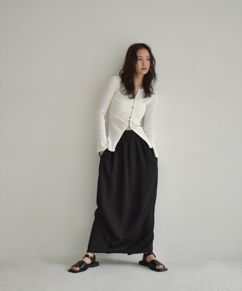 Drape Cocoon Skirt bo2000-145 | cizatto