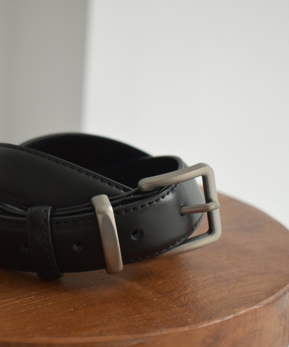 Leather Square Buckle Belt be1913-103 | cizatto