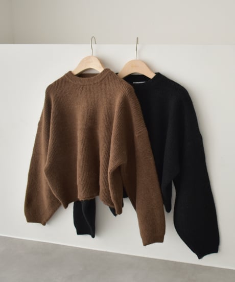 Form Sleeve Knit Tops t1911-462