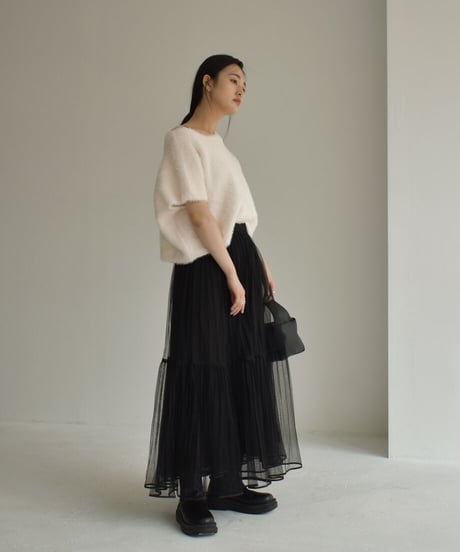 Shaggy Cropped Tops t1911-217