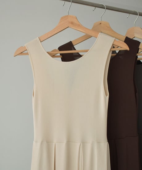 Waist Tuck 2way Nosleeve Oenpiece op-0202009504