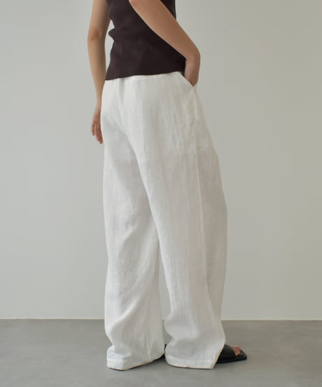 Tuck Linen Pants bo2000-164