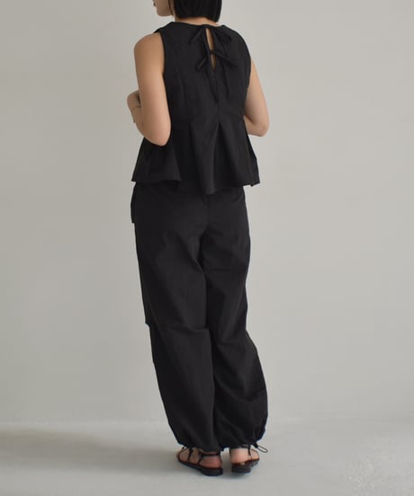 Nylon Peplum Set Up 0202009541