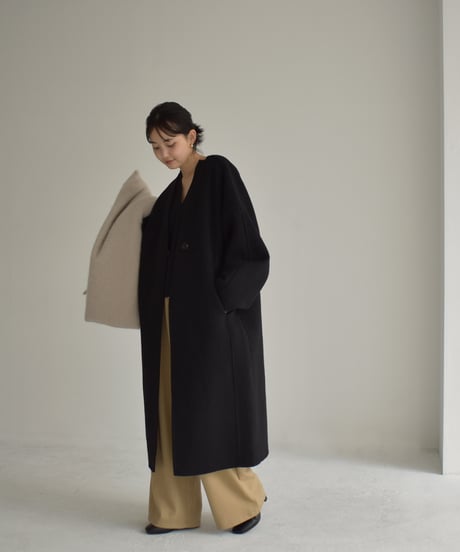 Nocollar Wool Coat c1911-40