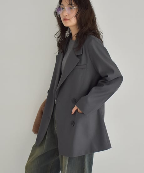 Double Breasted Jacket (Gray) t1911-468