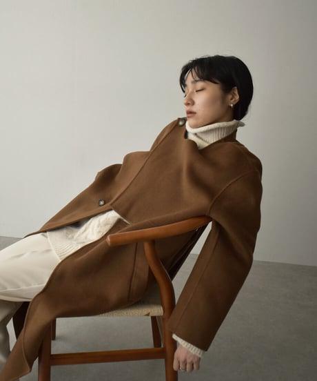 Nocollar Wool Long Coat c1911-25