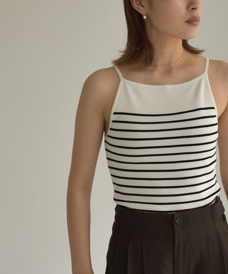 Border Knit Camisole t1911-202