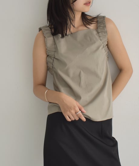 Gather Shoulder Tops t1911-298
