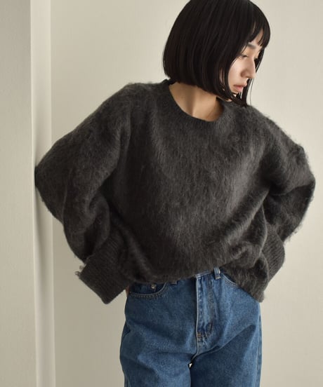 Shaggy Knit Tops t1911-168