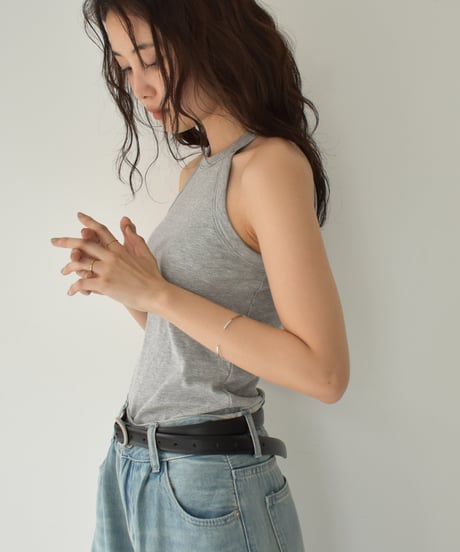 Pad In Halter Neck Tanktop t1911-398