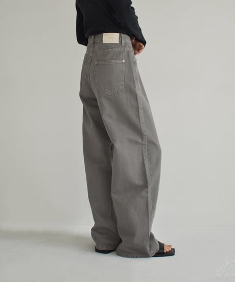 Straight Denim Pants（Greige）bo2000-147