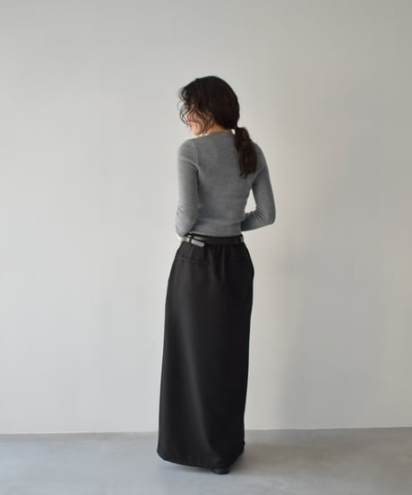Wrap Long Skirt bo2000-186