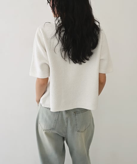 Halfsleeve Pocket Knit Cardigan t1911-531