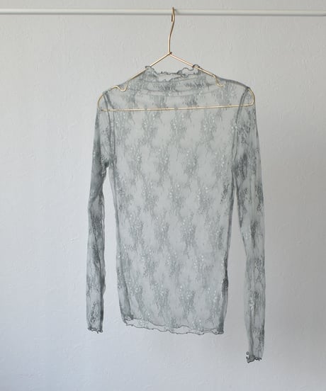 Sheer Lace Tops t1911-7