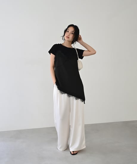 Satin Tuck Pants bo2000-191