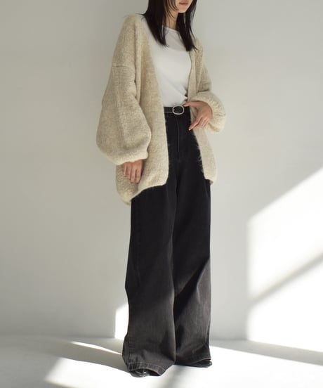 Volume Sleeve Knit Cardigan t1911-339