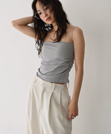 Gather Camisole Tops  t1911-543