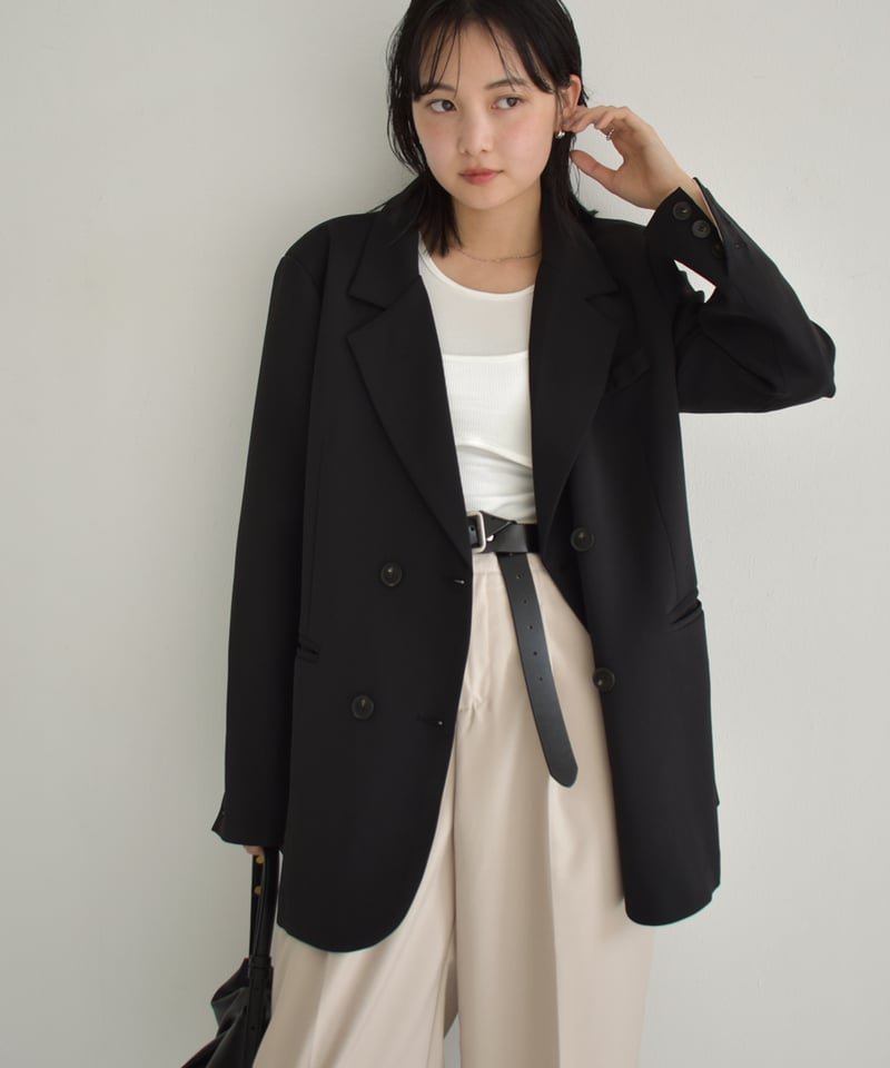 Pre Order】Blackのみ5月上旬入荷分 予約販売 Loose Double Bre Pre Order】Blackのみ5月上旬入荷分 予約販売 Loose Double Bre