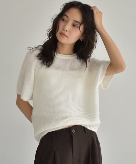 Puffsleeve Airy knitpullover t1911-443