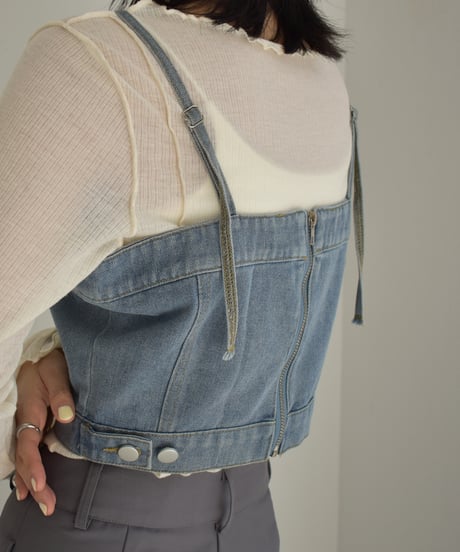 Denim Bustier t1911-249