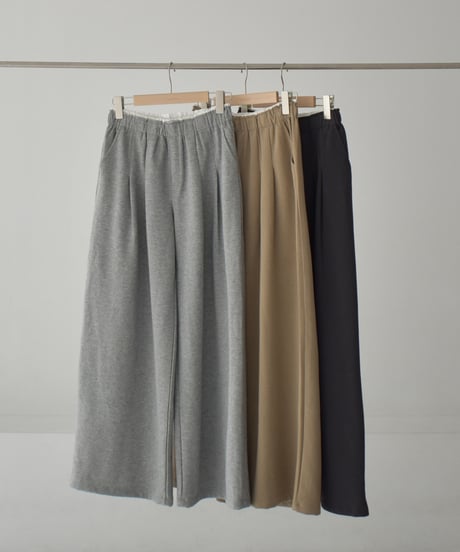 Double Waist Tuck Sweat Pants bo2000-146