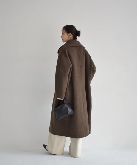 Doublezip Wool Long Coat c1911-54