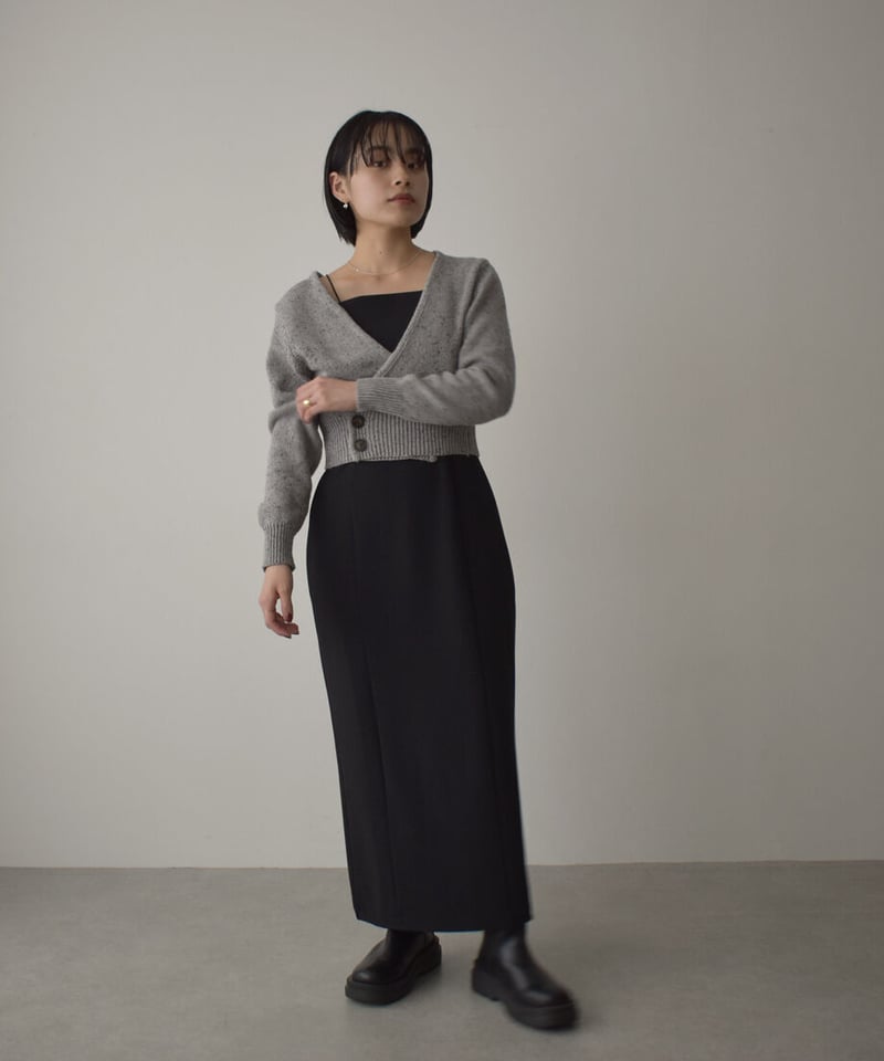 TORECODE ⭐️新品⭐️未開封⭐️タフタニットカシュクールカーディガン Cachecoeur Knit Cardigan t1911-162 | cizatto