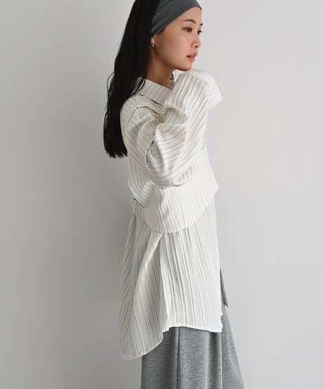 Stripe Bustier Shirt t1911-516