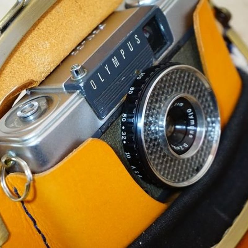 Olympus PEN EE系カメラケース＜がま口＞ 0119 | くらふとれっど楽趣味