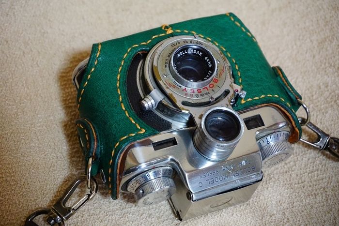 BOLSEY model-C カメラケース＜ロイヤルグリーン＞ | くらふとれっど楽