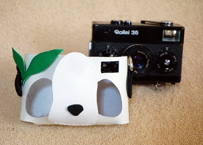 Rollei 35 ストラップ　ケース付属 マップカメラ情報】新製品! Swimming Fly ローライ35用速写ケース
