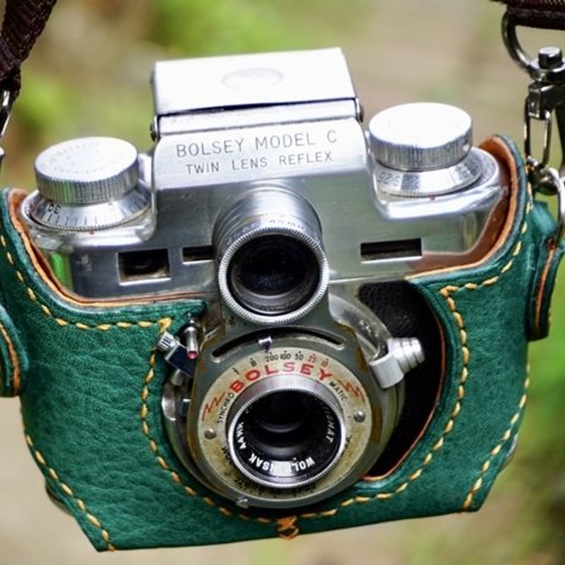 BOLSEY model-C カメラケース＜ロイヤルグリーン＞ | くらふとれ
