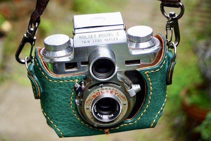 BOLSEY model-C カメラケース＜ロイヤルグリーン＞ | くらふとれっど楽