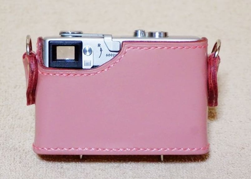 Rollei35 ローライ35 カメラケース＜ハートフルピンク＞ 0107 | くら