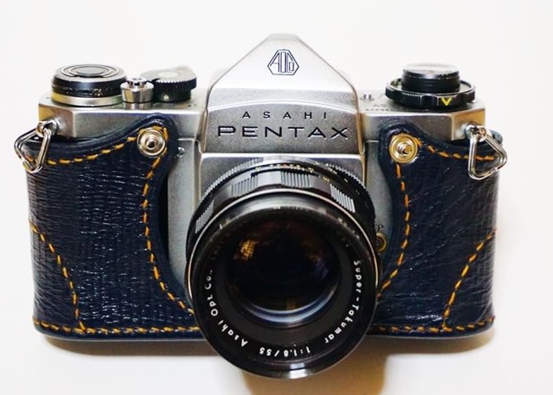 Asahi Pentax S2/SV用 カメラケース ＜ペンタサスペンダー＞ | くら