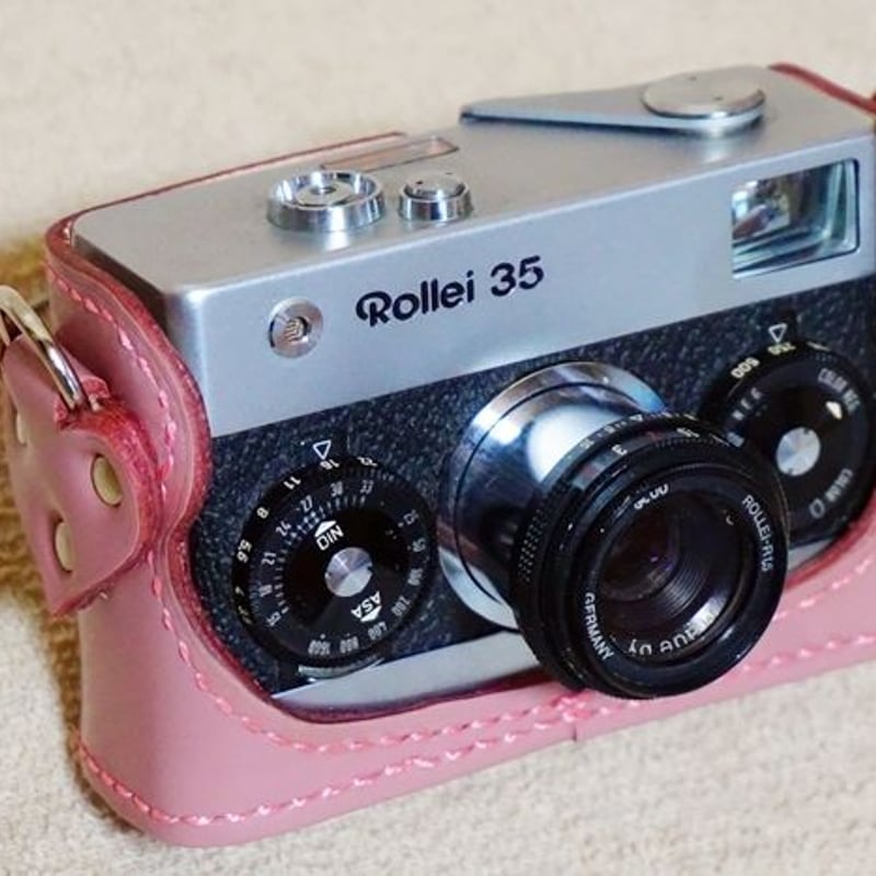 Rollei35 ローライ35 カメラケース＜ハートフルピンク＞ 0107