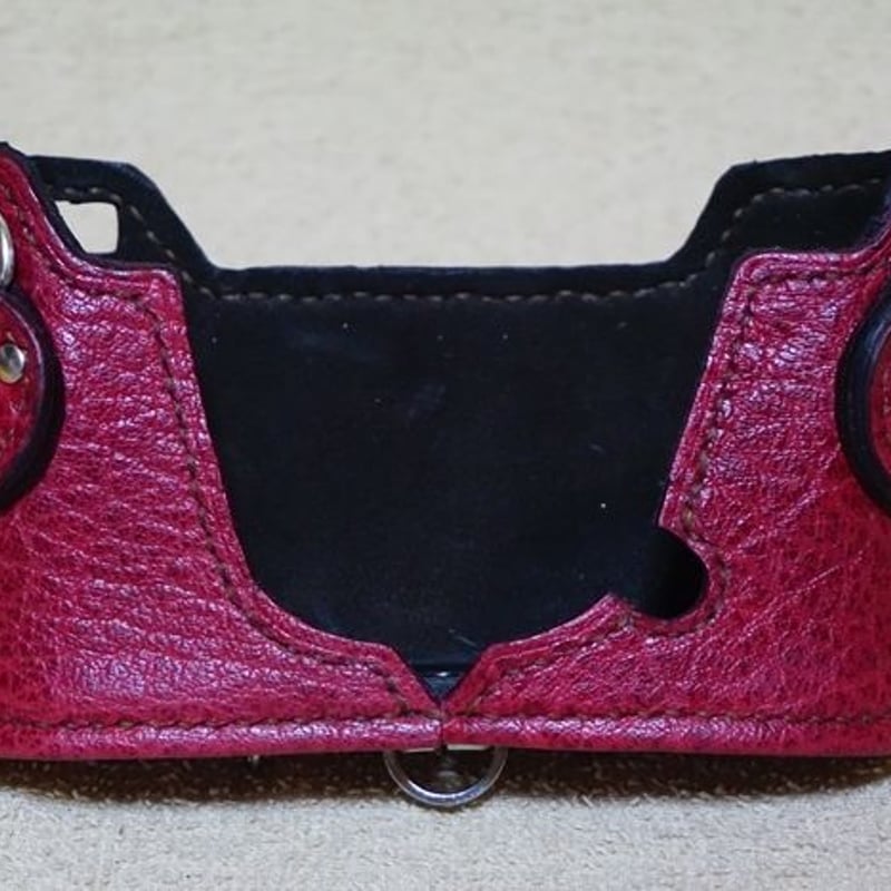 Voigtlander Bessamatic カメラケース＜バッファローレッド＞ 0109 |