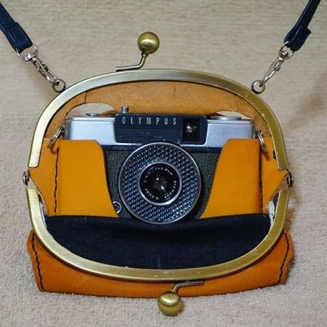 Olympus PEN EE系カメラケース＜がま口＞ 0119 | くらふとれっど楽趣味