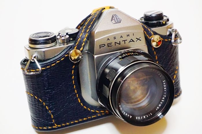 Asahi Pentax S2/SV用 カメラケース ＜ペンタサスペンダー＞ | くら
