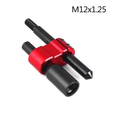 シフトヘッドエクステンションロッド 黒 青 赤 M18×1.5 M12×1.25 シフトノブ