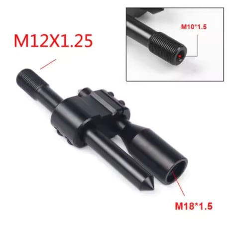 シフトヘッドエクステンションロッド 黒 青 赤 M18×1.5 M12×1.25 シフトノブ