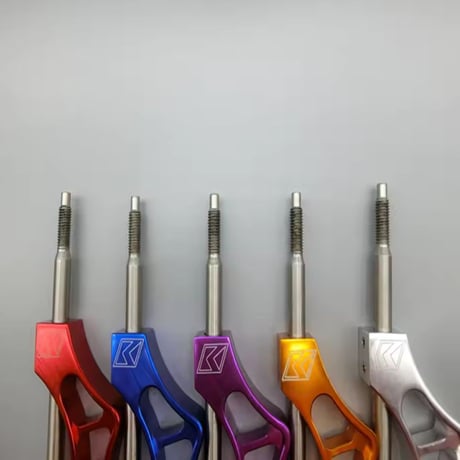シフターエクステンダー レバー 赤 青 紫 黒 銀 黄 ホンダ シフトノブ 延長