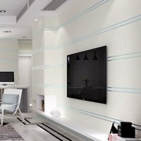 3D 壁紙 10m おしゃれライン クリーミーホワイト