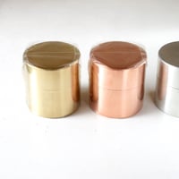 SyuRo／丸缶　小　（真鍮 or 銅）