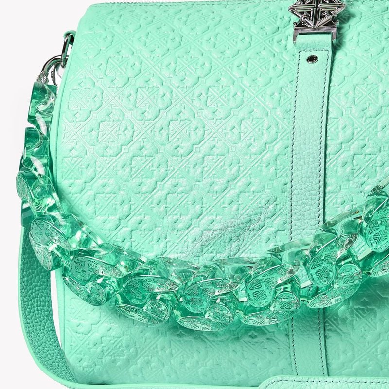GUAPI / TIFFANY BLUE DUFFLE BAG | PLUG