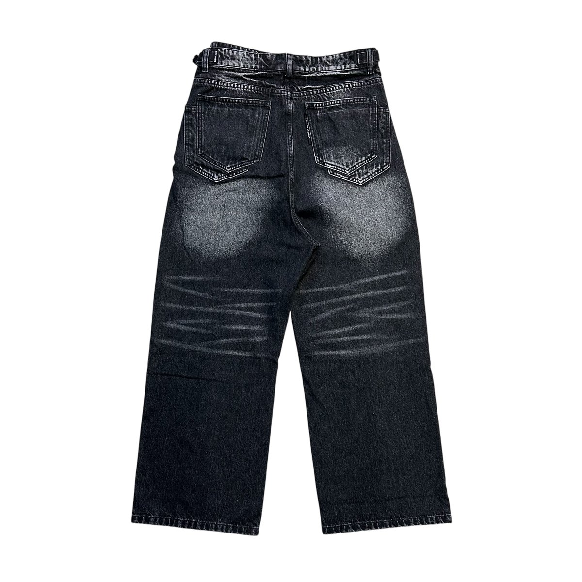 パンツ A GOOD BAD INFLUENCE W WAIST DENIM JEAN ラスト1点】A GOOD BAD INFLUENCE / W WAIST DENIM JEA